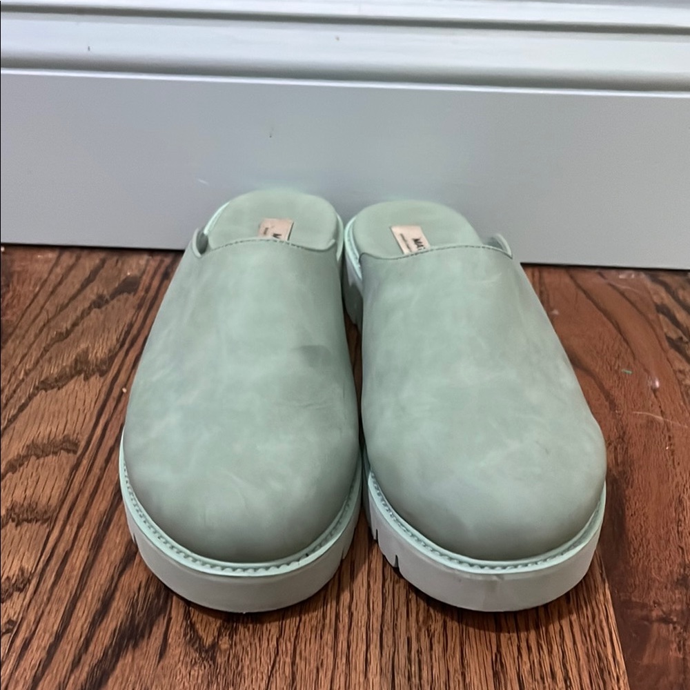 Matt & Nat Sage Green Mules